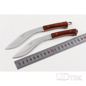 Nepal small dogleg machete fixed knife UD405176